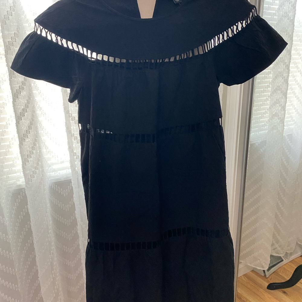 black short Ann Taylor dress